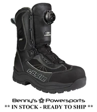 Mens Castle X Charge ATOP Boot Snowmobile Waterproof Turn Style Quick Release