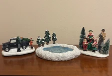 Ashland Tiny Treasures Set of Three Accessories to the Snow Village Collection