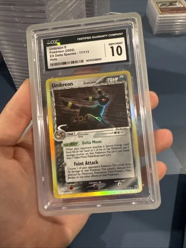 New ListingPokemon Umbreon EX Delta Species Holo Rare #17 CGC 10 Gem Mint