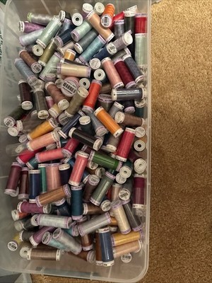 Mettler Silk-Finish Cotton Thread.  New. 10 For $10