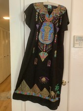 Cleopatra Beaded Egyptian Kaftan, made in the Arab Republic of Egypt