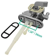Fuel Valve Petcock Tap For Kawasaki ZR7S ZR1100 Zephyr 550 ZR550 ZR750