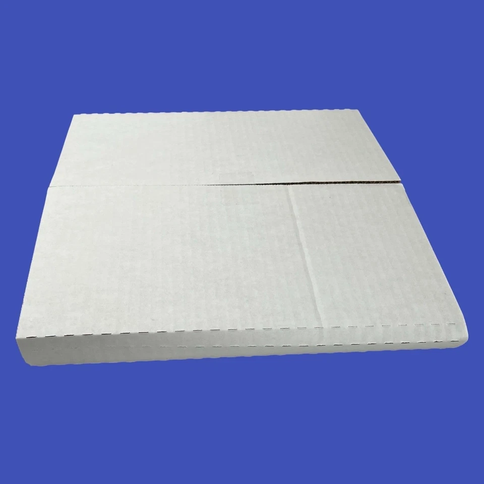25 Album Mailer Boxes White Corrugated Cardboard 12x1 Sturdy Shipping & Storage - Image 3 of 4