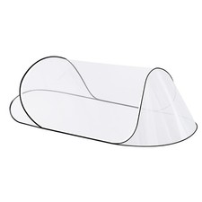 Large Pop Up Mosquito Tent, Portable Foldable Mosquito Net for Bed Camping Tr...