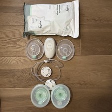 Elvie Stride Electric Breast Pump Double 2 Elvie Milk Catch Shells Read