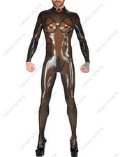 Latex Gummi Rubber 3D cup pockets Catsuit bodysuit socks customized 0.4mm 054