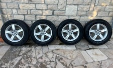 4 CERCHI IN LEGA 17" ORIGINALI X AUDI Q5 GOMME CONTINENTAL WINTERCONTACT TS850 P