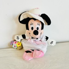 Disney Bean Bag Plush - JUNE BIRTHSTONE MINNIE Mickey Mouse  9 inch 