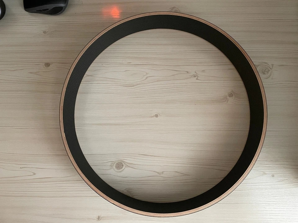 Pearl Floating 3.5" x 14" Piccolo Carbonply Maple Snare Drum Shell, Free Floater - Image 4 of 4