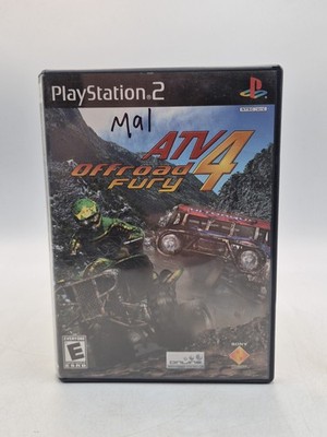 ATV Offroad Fury 4 Sony PlayStation 2 PS2 CIB Disk Worn READ 