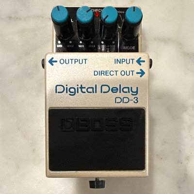 BOSS DD-3 Digital Delay Guitar Effects Pedal w/ Genuine Boss PSA Adapter