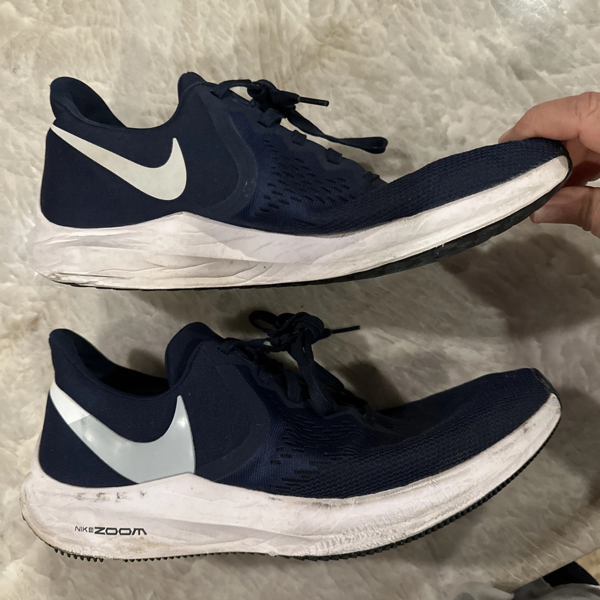 Preços baixos em Nike Zoom Winflo 6 Midnight Navy | eBay