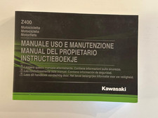ORIGINAL!! Kawasaki Z400 - Use and Maintenance Manual