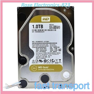 WD Gold WD1005FBYZ 1TB 3.5'' 7200RPM SATA 128MB Cache Internal Hard Disk Drive