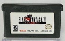 FINAL FANTASY VI ADVANCE - NINTENDO GBA - CART ONLY *TESTED & WORKING*