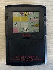 Vintage 1993 Tiger Caesars Palace - BlackJack - Handheld Electronic Game - WORKS