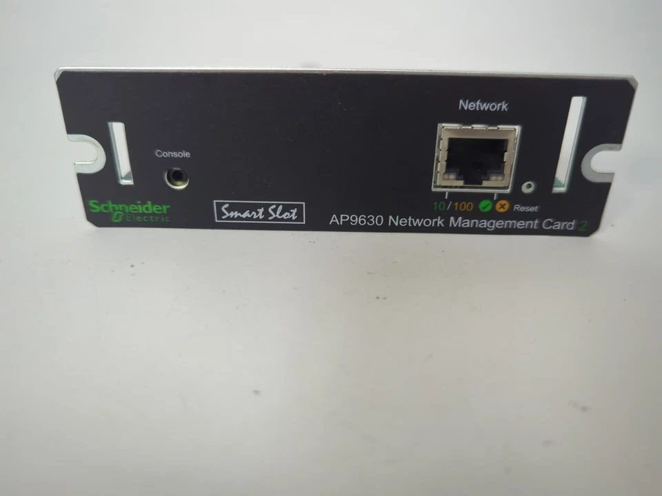 AP SCHNEIDER SMART SLOT AP9630 NETWORK MANAGEMENT CARD - Image 2 of 4