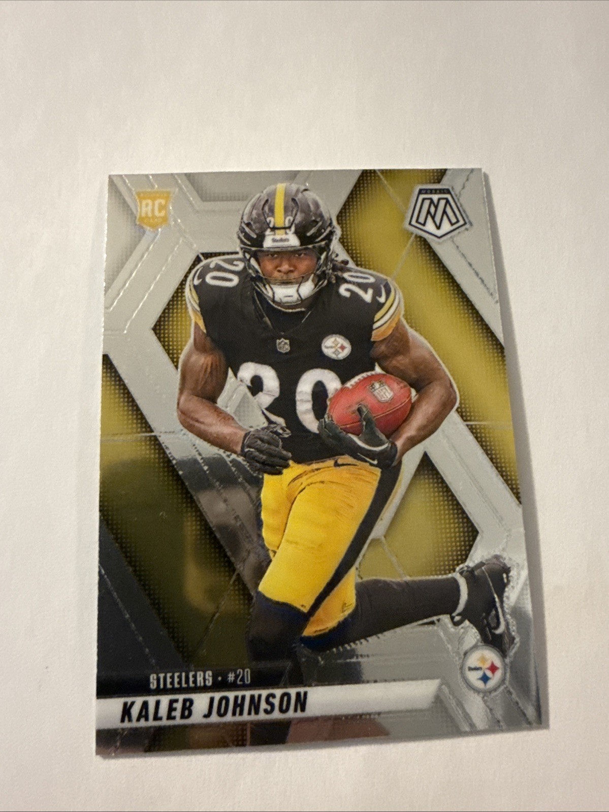 2025 Panini Mosaic #315 Kaleb Johnson