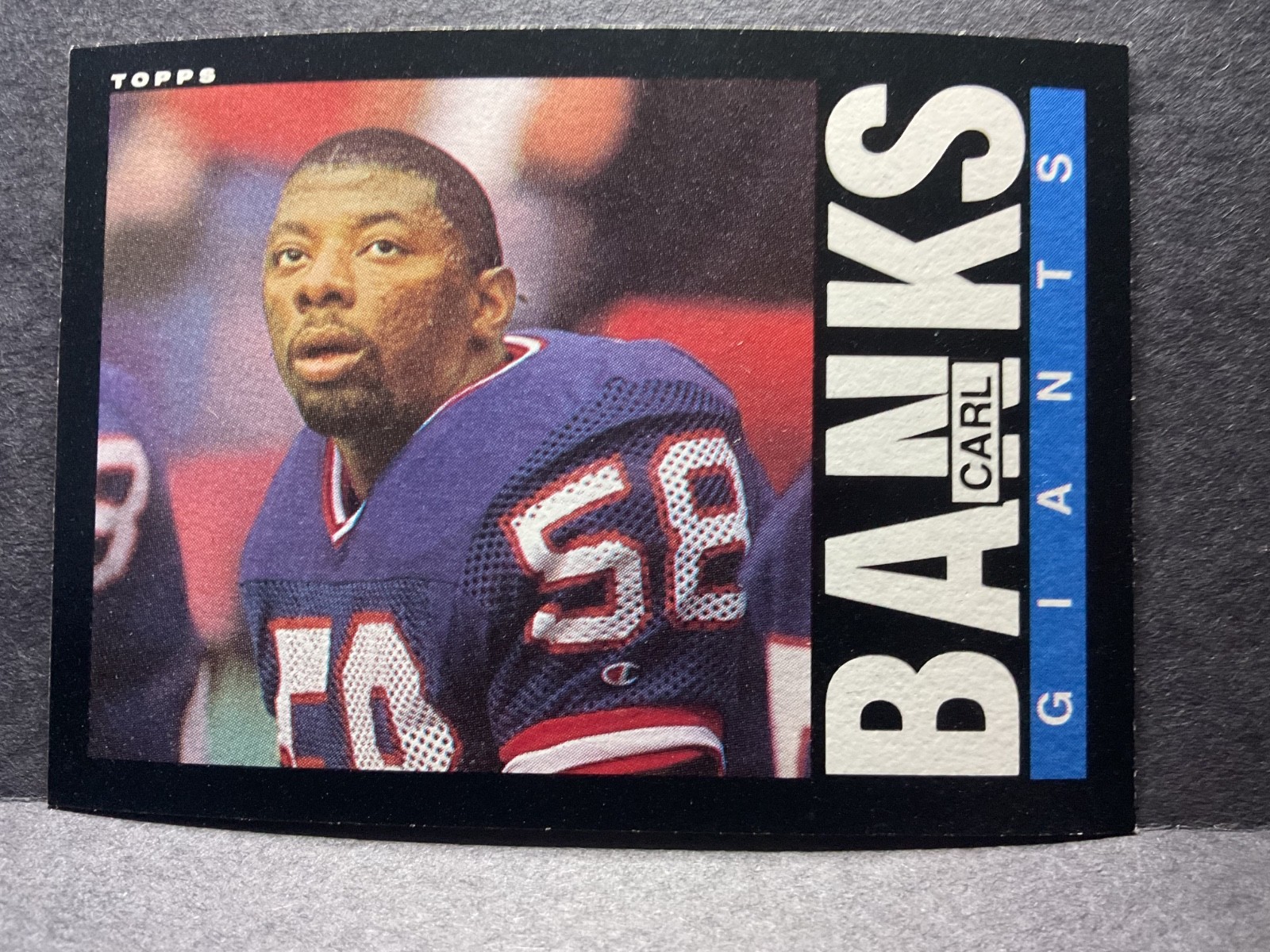 1985 Topps - Carl Banks #111 (RC) New York Giants 