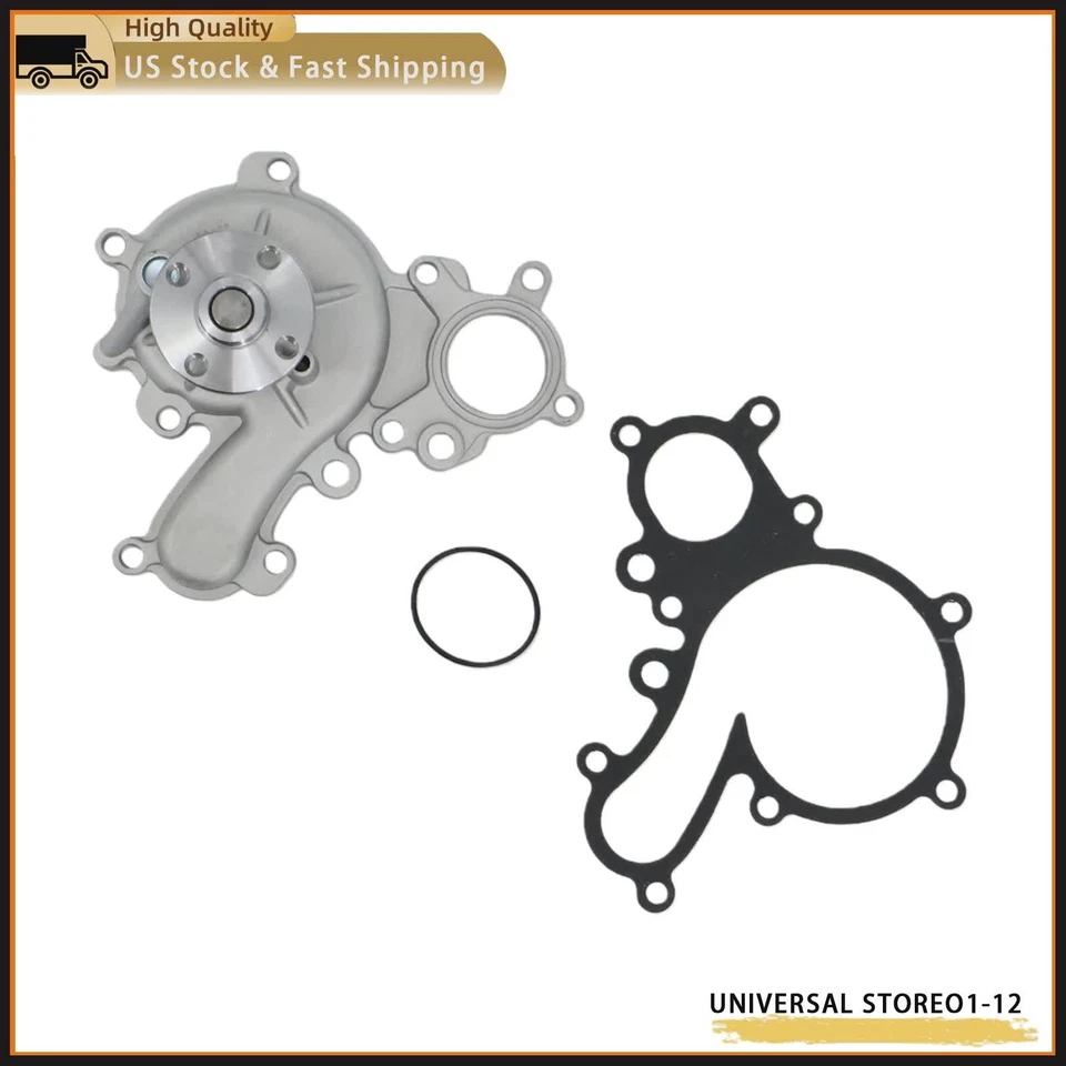 For 07-2022 Lexus Toyota Land Cruiser LX570 5.7L 3URFBE 3URFE Engine Water Pump Foto 2 de 4