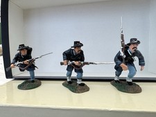 W Britain American Civil War Union Iron Brigade Charging 17101 NIB MIB 1/32