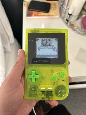Nintendo Gameboy Pocket mit modernem IPS Backlight Display