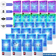 LOT Plug-in Wall Indoor Electric Mosquito Lamp Fly Bug Insect Trap Zapper Killer