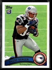Shane Vereen 2011 Topps #402 Rookie