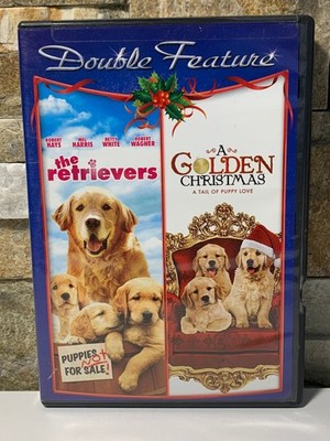Gaiam DVD Double Feature The Retrievers A Golden Christmas Family Dog Movies