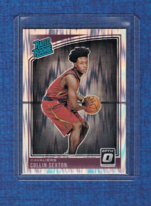 2018-19 Panini Donruss Optic Shock Prizm Rated Rookie # 180 Collin Sexton