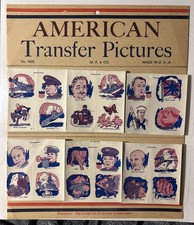 VTG 1940s American Transfer Pictures Tattoos Unused