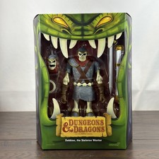Dungeons & Dragons Ultimates Dekkion Skeleton Warrior Action Figure Super 7- New