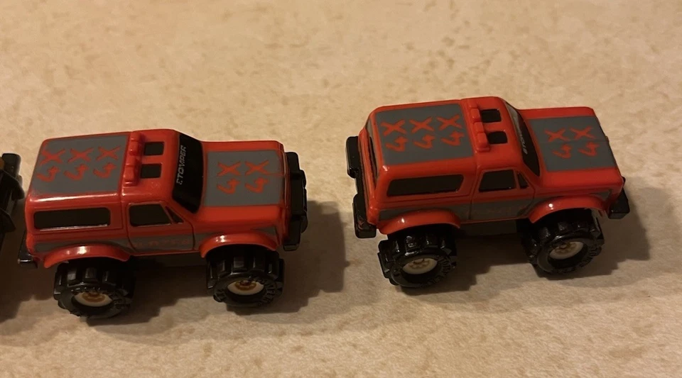De colección McDonalds Happy Meal Juguetes Stompers Mini 4x4 - Lote Raspador Stompers Foto 3 de 4