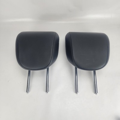 2013 - 2019 Buick Encore Second Row Rear Seat Headrests Set Pair Black Leather