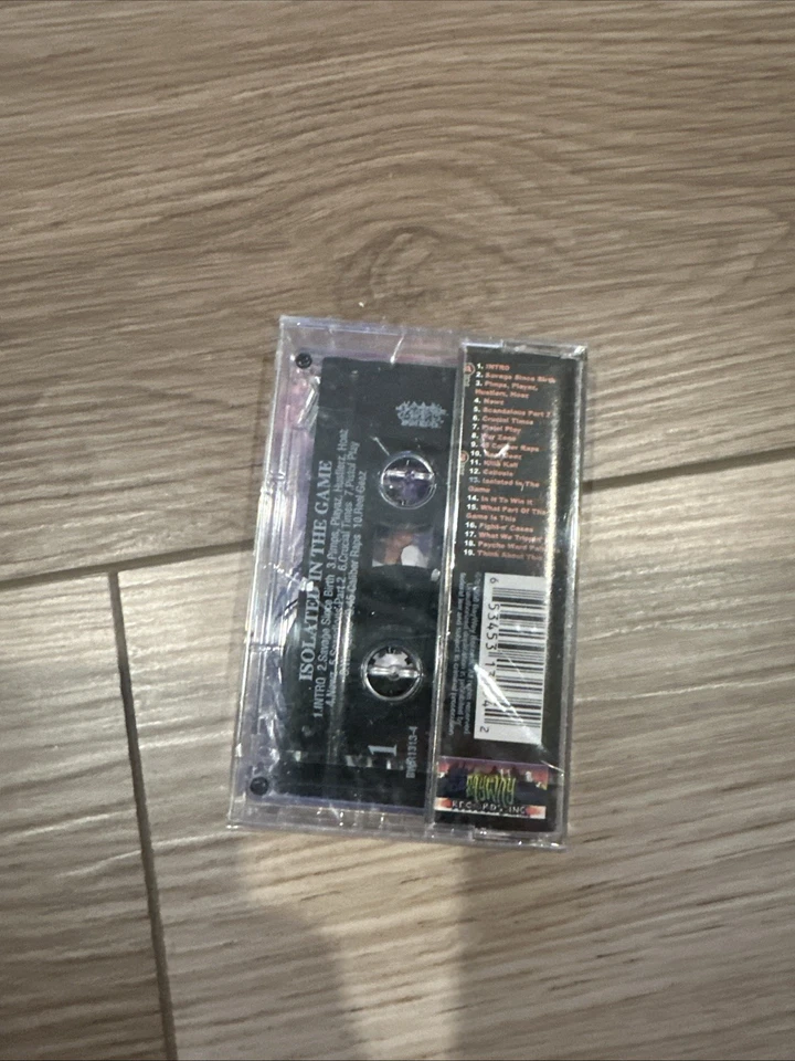 Isolated In The Game Compilation Album Cassette Tape Super Rare San Quinn GUCE ￼ - Image 4 of 4