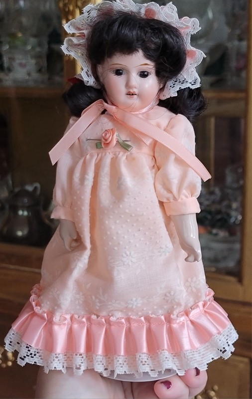 8.5" Antique German Doll mold #201 with reproduction body