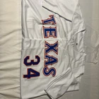 Texas Rangers Jersey XL Nolan Ryan  Replica Rangers Jersey White Brand New