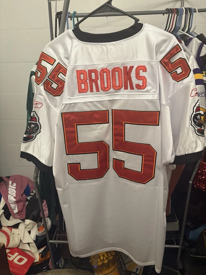Mitchell Ness Derick Brooks Tampa Bay Buccaneers Jersey Men Size 52 - Image 2 of 2