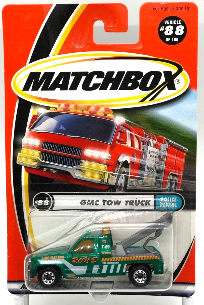 Matchbox tow sales truck toy vehicles
