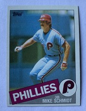 Mike Schmidt 1985 Topps Philidelphia Phillies #500