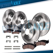 12.6 inch Front & Rear Disc Rotors Brake Pads Kit for Nissan Armada Titan QX56