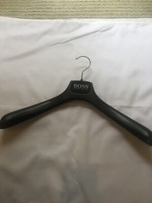 New Hugo Boss Black Jacket/Coat Hanger set of 2 Hangers