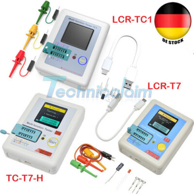 Transistor Tester TFT Diode Triode Capacitance Meter LCR-TC1 LCR-T7 TC-T7-H