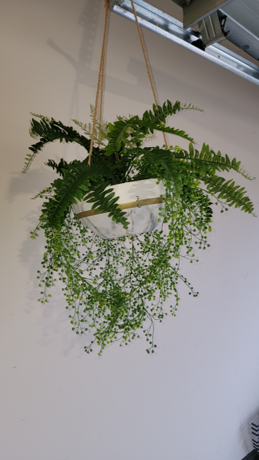 Artificial Plants in Hanging Basket Luxury (Used)-image