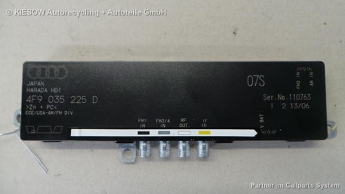 Audi A6 4F C6 Antennenverstärker ab 04/04- 4F9035225D 110763