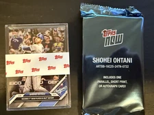 Shohei Ohtani Topps Now 50/50 Blue Pack(Chance At 1/1 and Autos)+20 Card 722