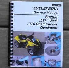 1987-2006 Suzuki Quadsport Quad Sport LT80 LT 80 ATV SERVICE & REPAIR MANUAL