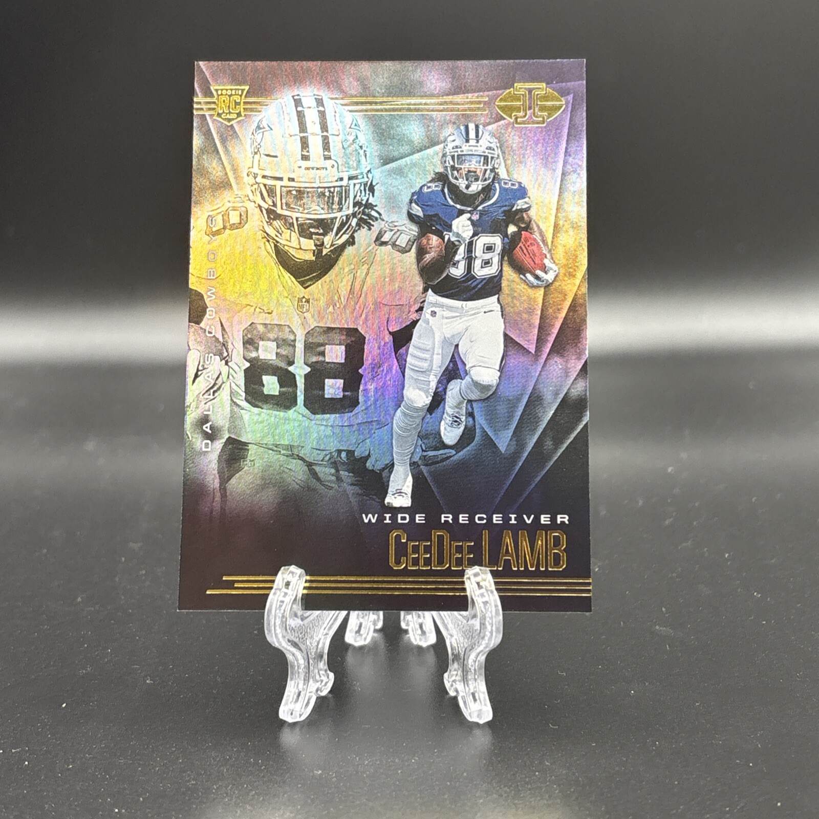 2020 Panini Illusions CeeDee Lamb RC #18 Cowboys
