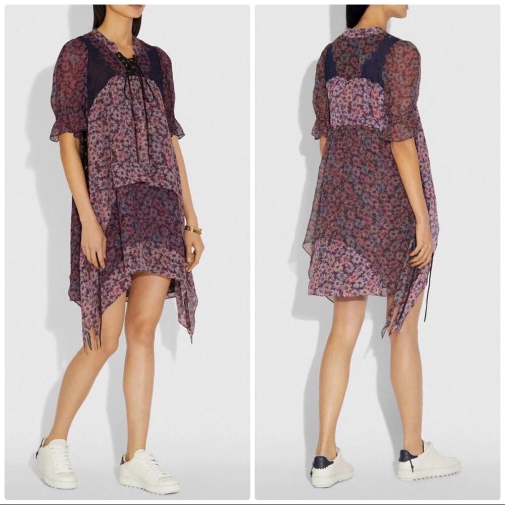 Coach clearance tiered dress
