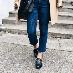 steve madden feather leather loafers